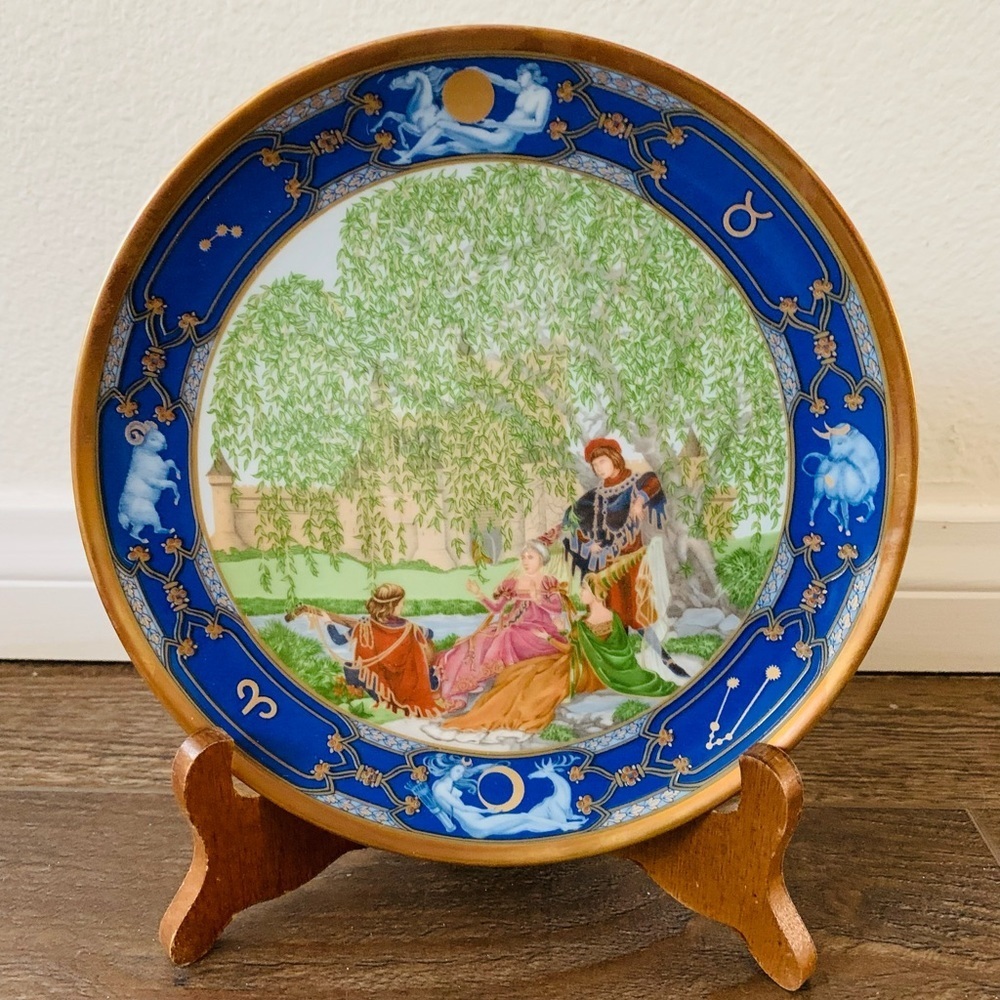 Vintage plate for Germany